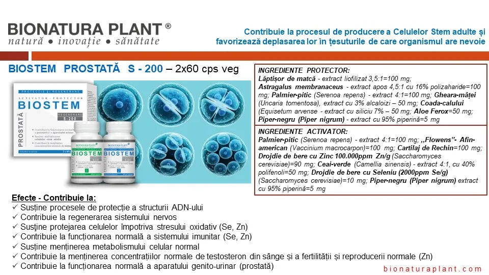 1 Biostem Prostată+1 Biostem Natural- Gratis 6 1 Biostem Prostată+1 Biostem Natural- Gratis 5