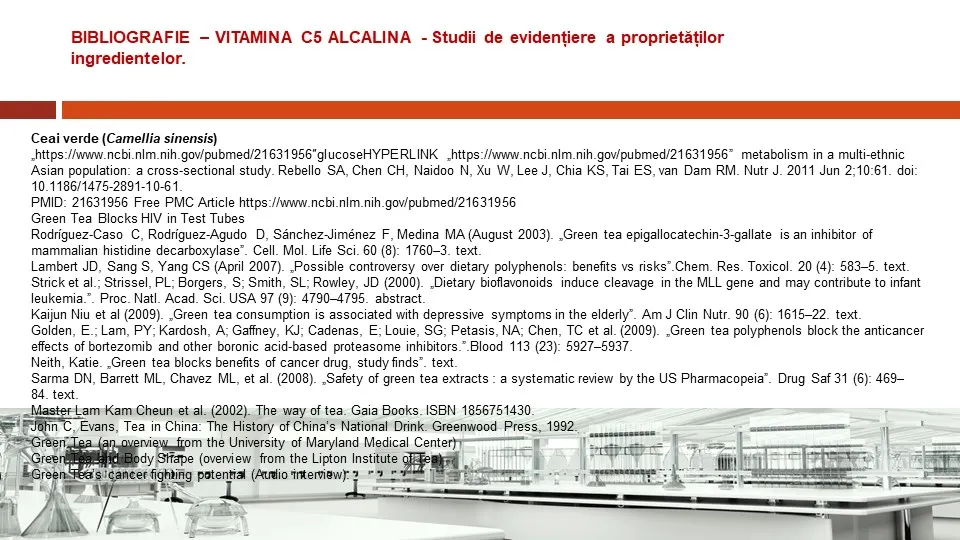 Vit C5 Alcalină 30 Vit C5 Alcalină 29