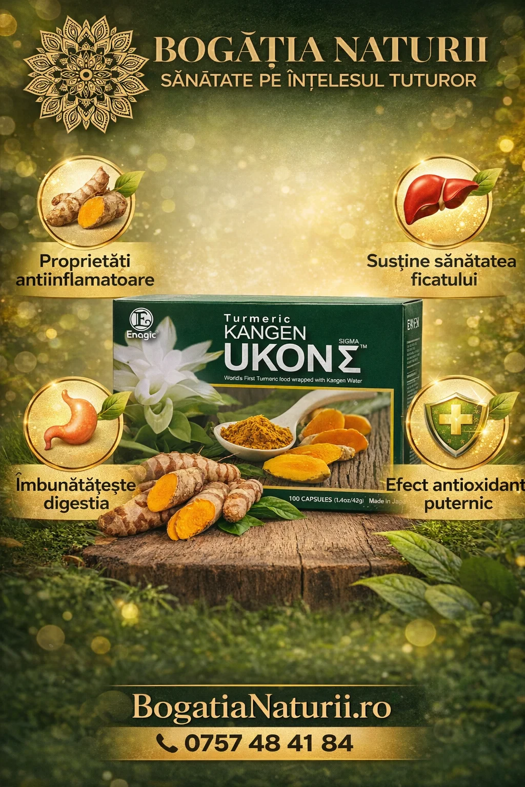 Turmeric kangen 100cps ukon sigma 4 Turmeric kangen 100cps ukon sigma 3