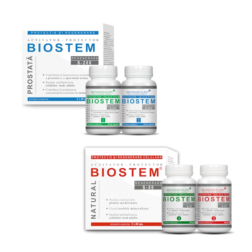 1 Biostem Prostată+1 Biostem Natural- Gratis 2 1 Biostem Prostată+1 Biostem Natural- Gratis 1