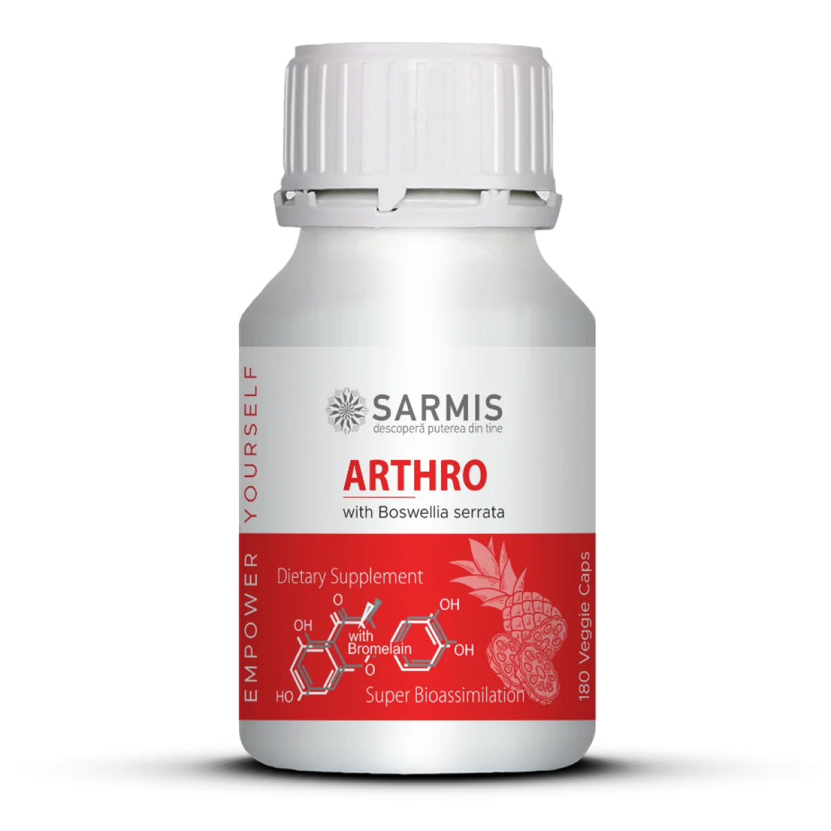 Arthro with Bromelain - 180 cps veg 33