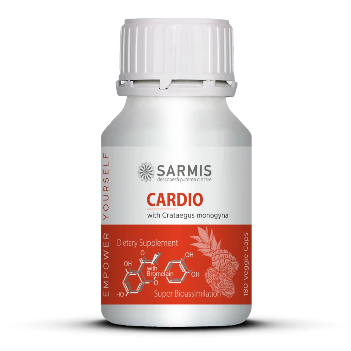Cardio with Bromelain - 180 cps veg 33
