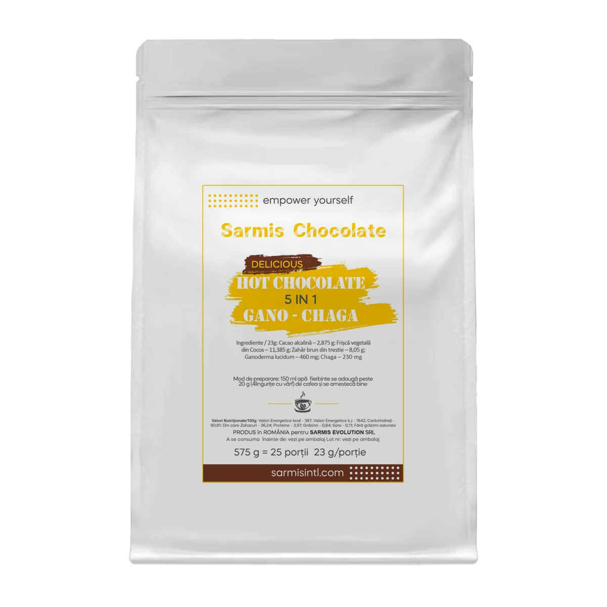 Hot Chocolate - 5in1 - Gano - 25 servings 33