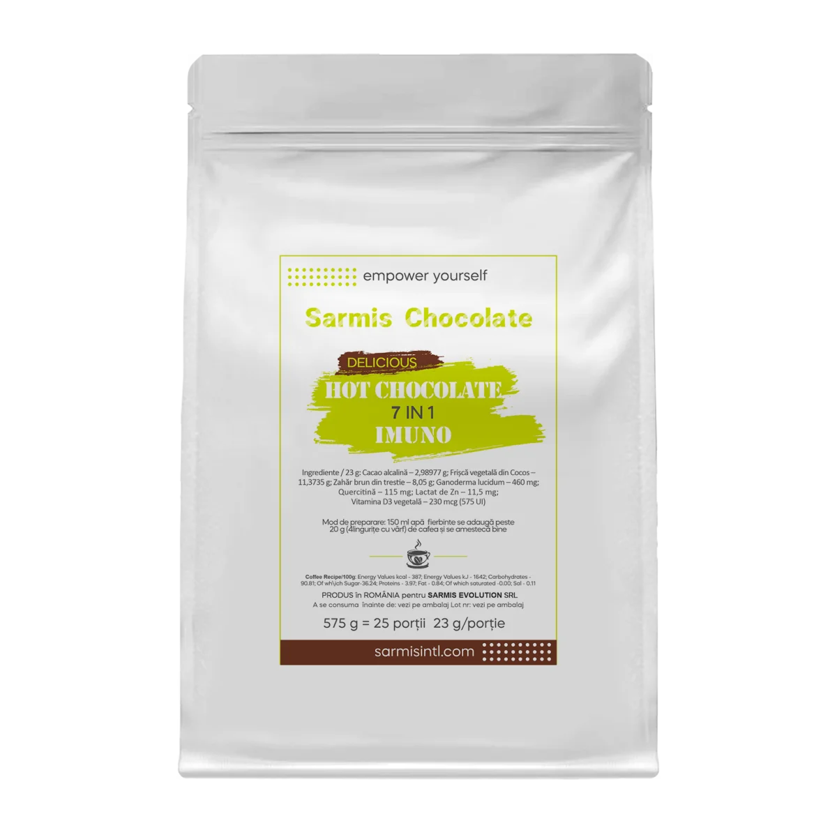Hot Chocolate - 7in1 - Imuno - 25 servings 33