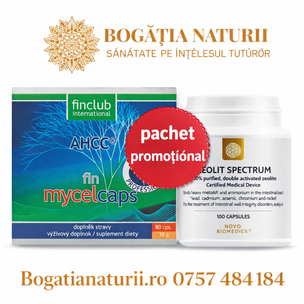 AHCC-Mycelcaps +Zeolit Spectrum 100cps (Pachet Promotional ) 2 AHCC-Mycelcaps +Zeolit Spectrum 100cps (Pachet Promotional ) 1