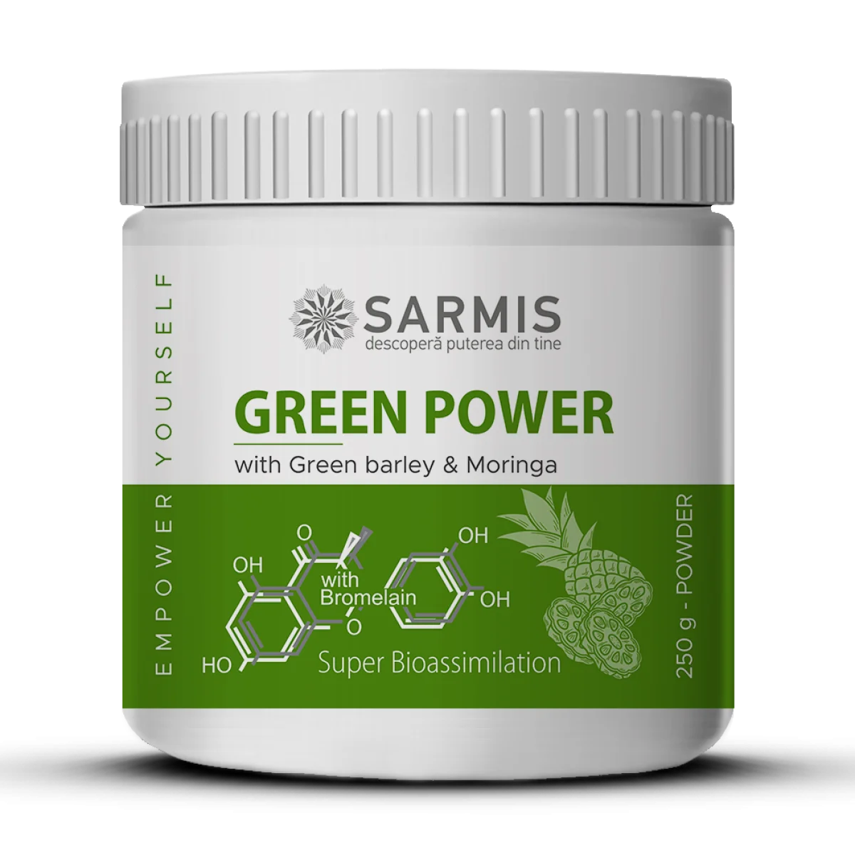 Green Power with Bromelain - powder - 250 g 21