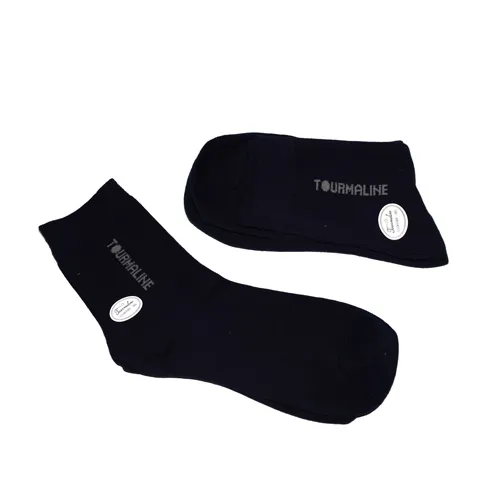 Sosete cu bambus si turmalina (negre) 1