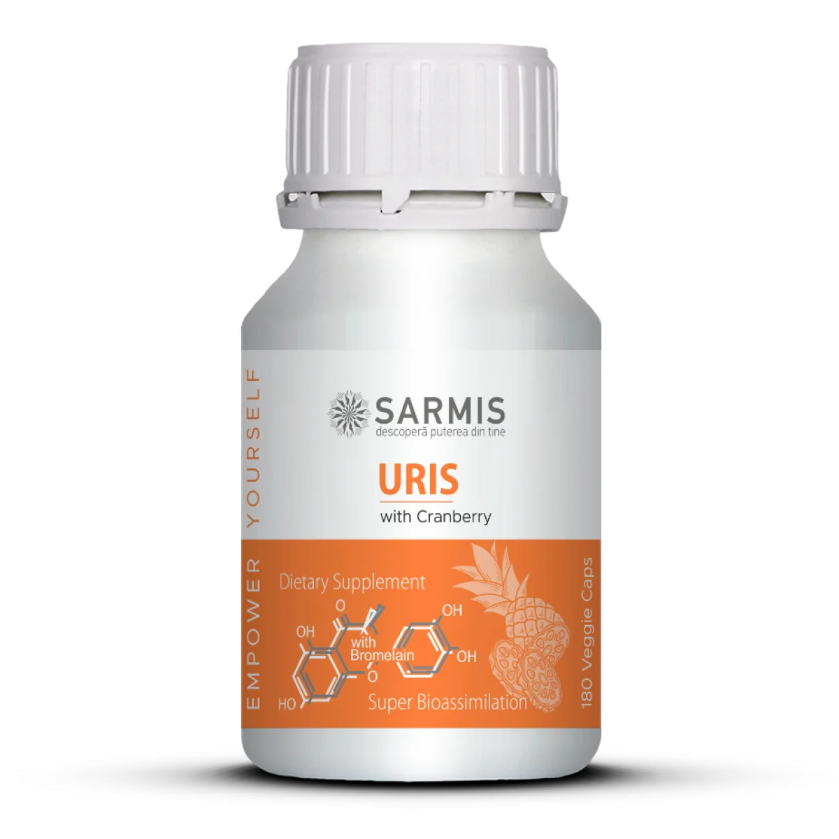 Uris with Bromelain - 180 cps veg 33