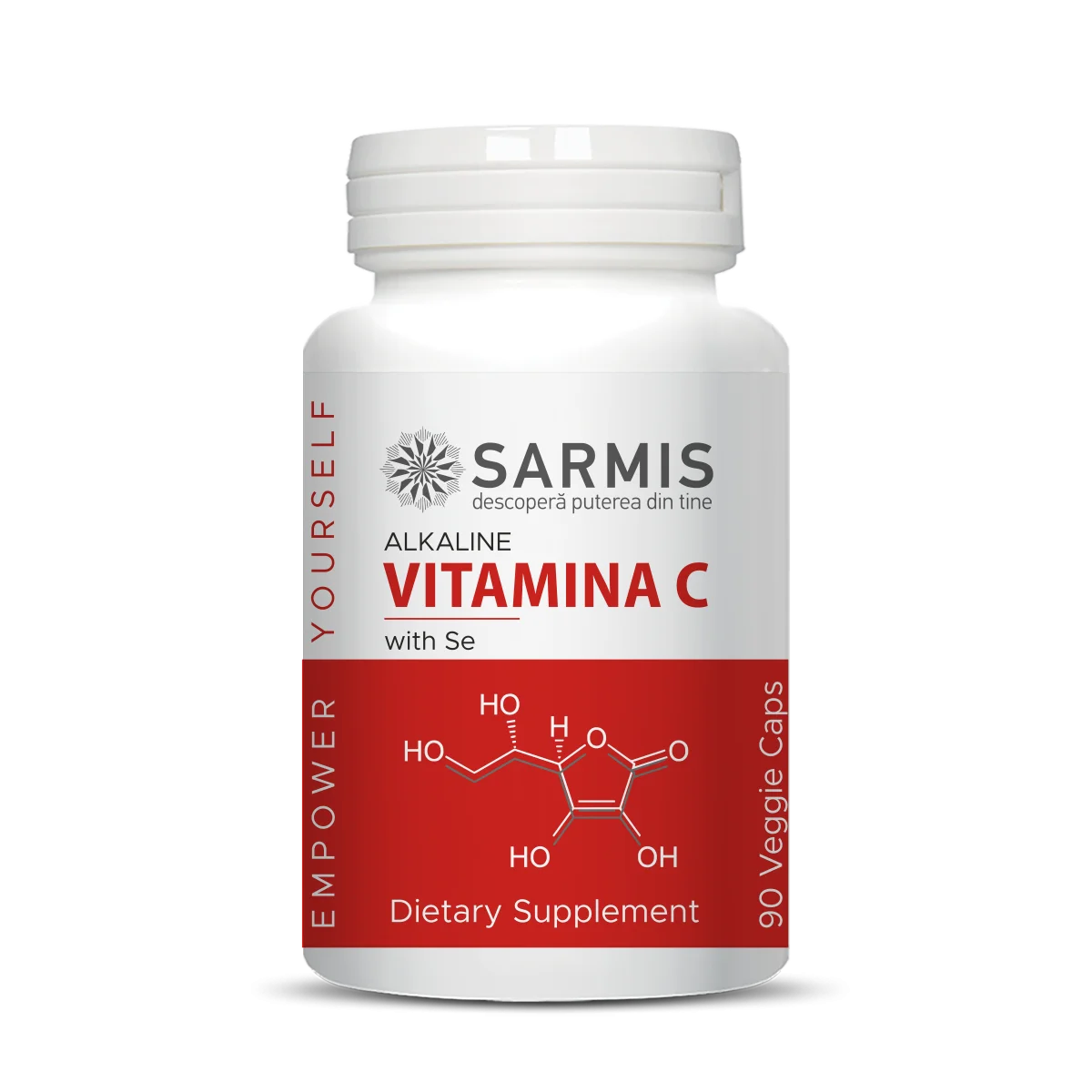 Vitamin C+Se - 90 cps veg 5