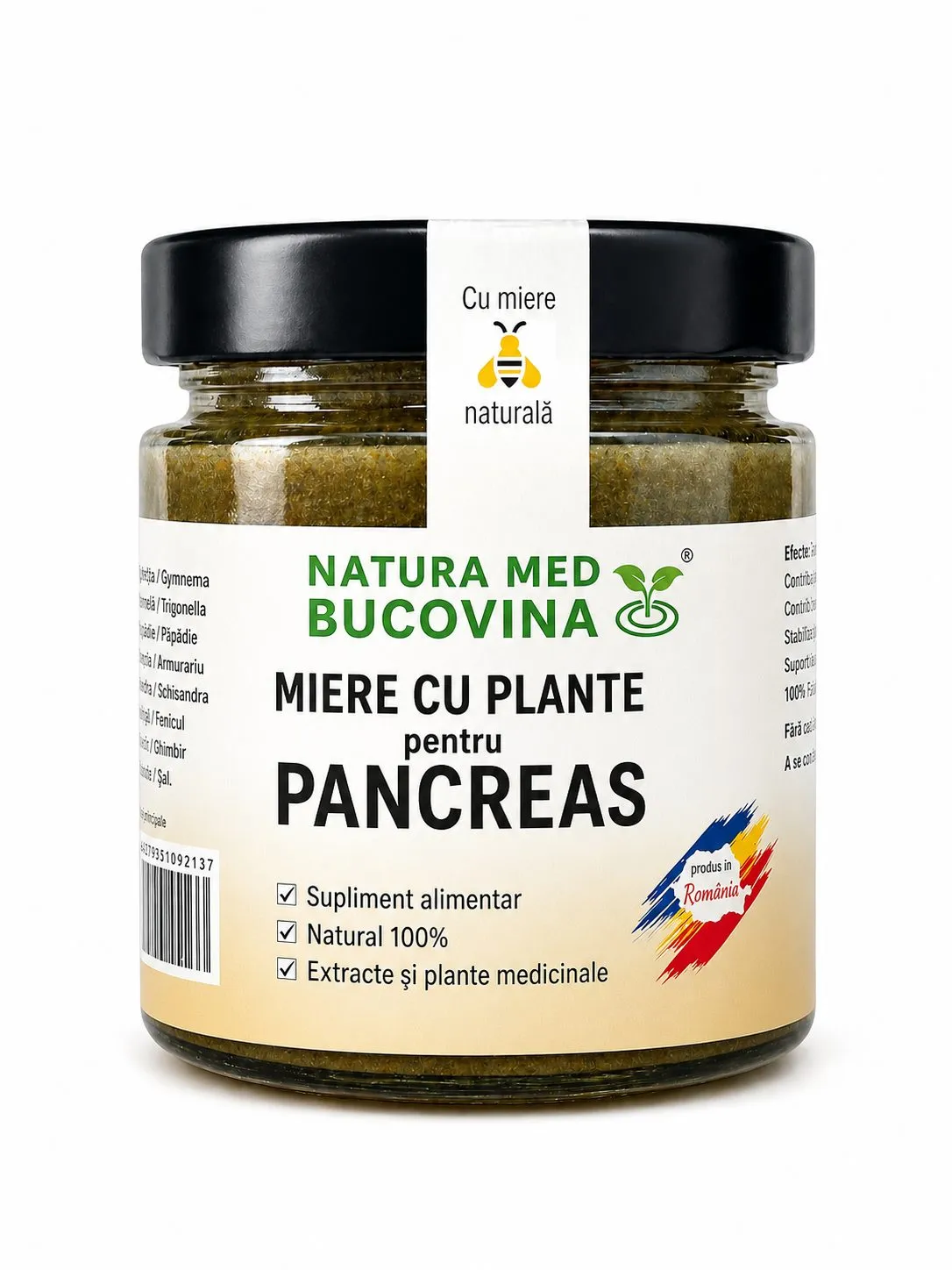Miere cu plante pentru PANCREAS – 500g